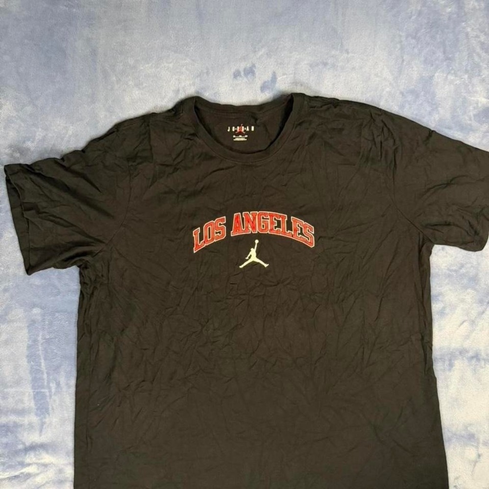 Jordan‎ black Los Angeles tee men Size 3XL